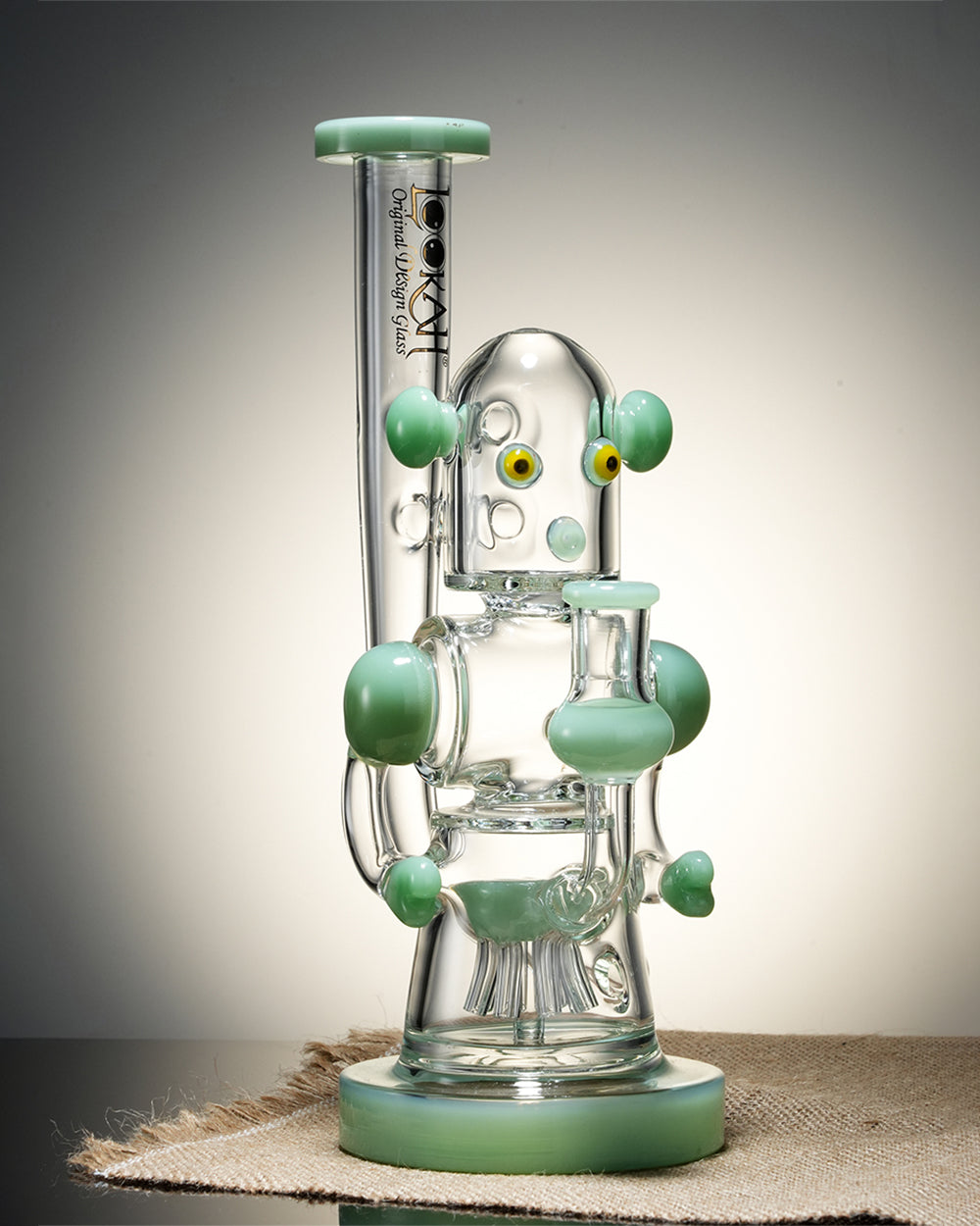 Lookah Bong 10" Robot Tree Percolator Glass Bong