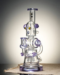 Lookah Bong 10" Robot Tree Percolator Glass Bong