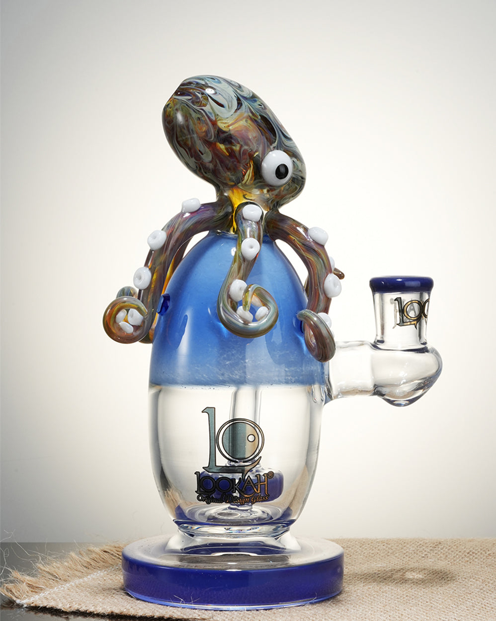 Lookah 8" Octopus Cute Turbine Perc Recycler Dab Rig