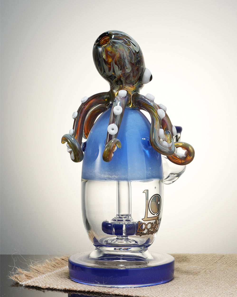 Lookah 8" Octopus Cute Turbine Perc Recycler Dab Rig