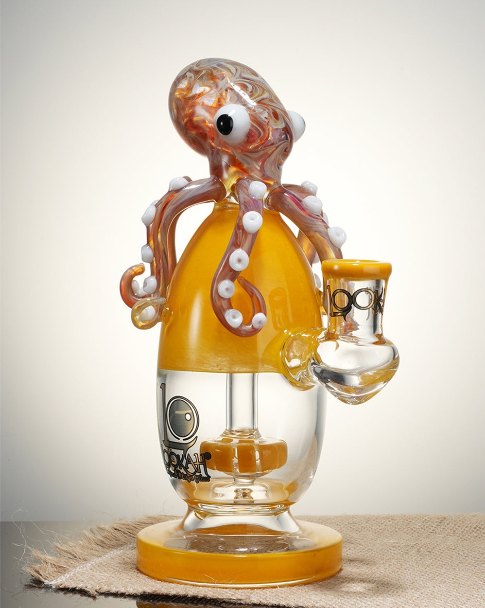 Lookah 8" Octopus Cute Turbine Perc Recycler Dab Rig