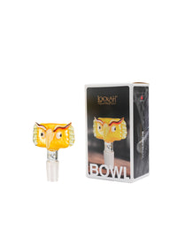 Lookah Bong Bowl 14MM Owl Glass Bong Bowl