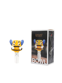Lookah Bong Bowl 14MM Four-eyed Cow Glass Bong Bowl